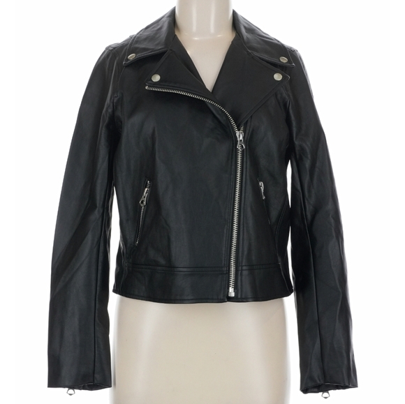 torrid Jackets & Blazers - Torrid Black Leather Biker Jacket